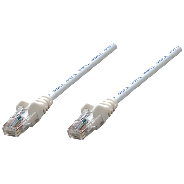 Intellinet Network Solutions CAT-5E UTP 7 ft. Patch Cable (White) 320689